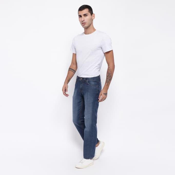 New Product Edwin Celana Jeans Edw-11-Indigo Regular Fit Pria Panjang Biru Jeans Free Ongkir