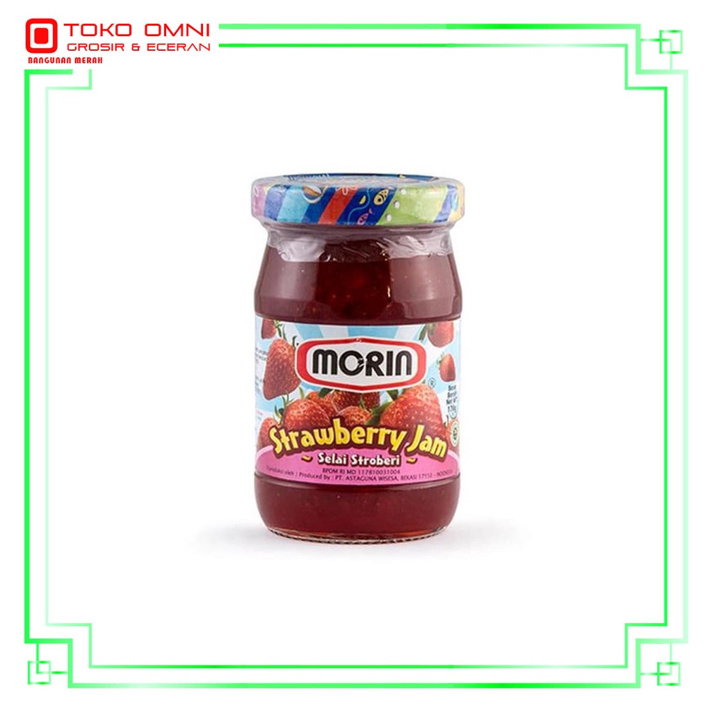 

MORIN STRAWBERRY JAM 170 GR