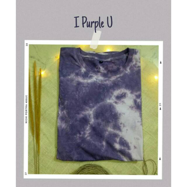 

TIE DYE PURPLE COLOUR