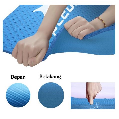 Matras yoga NBR Speeds 10 MM FREE TAS / Karpet Matras Yoga Senam Olahraga Mat 027-