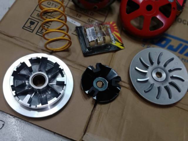 Paket cvt nmax aerox lexi kampas ganda mangkok per cvt roller rumah roller kipas / kampas ganda nmax