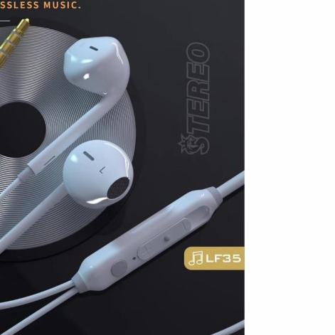 LF35-HANDSFREE LENYES LF35 ORIGINAL 100% STEREO EARPHONE