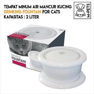 M Pets Drinking Fountain For Cat  2 L Tempat  Minum Kucing 