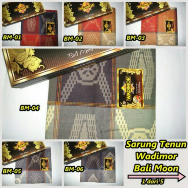 HARGA PROMO Sarung Wadimor Balimoon Motif terbaru