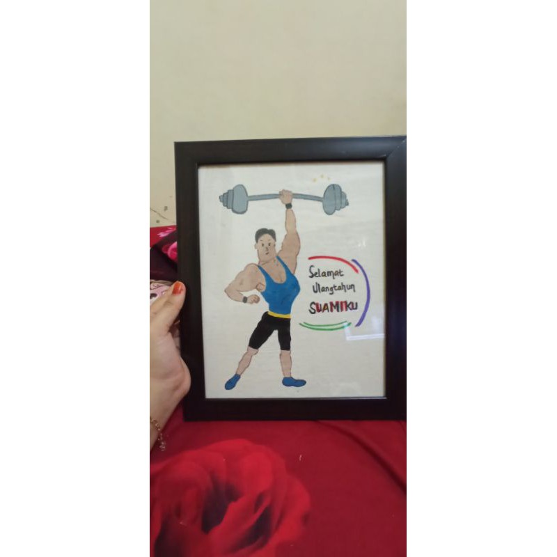 

custom lukis kartun
