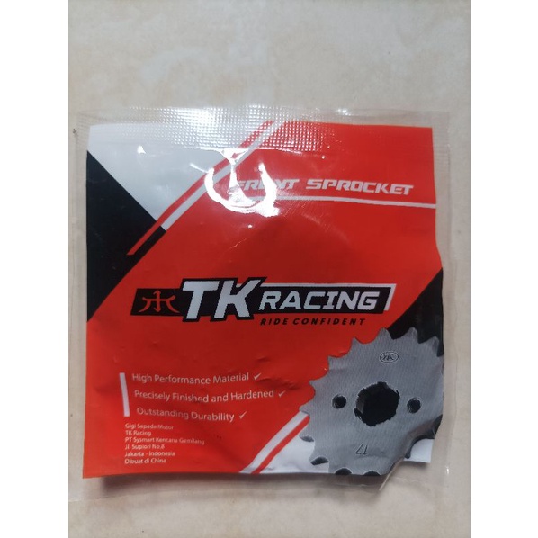 ger gear gir depan TK racing honda gl pro tiger megapro cb 150 r verza 428 15T