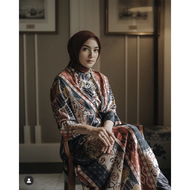 New Siap Kirim Gayatri Dress Twilight by wearing klamby size XL