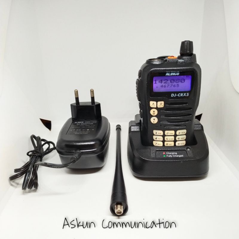 HT ALINCO CRX 5 SECOND DUAL BAND ORIGINAL ALINCO CRX 5