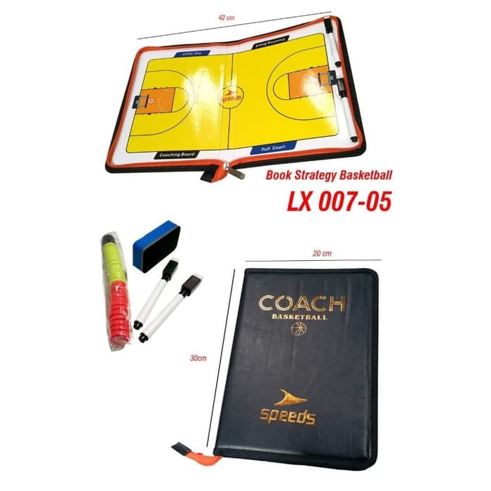 Book Strategi Coach Board Buku Papan Pelatih Bola Basket Ball 07-5