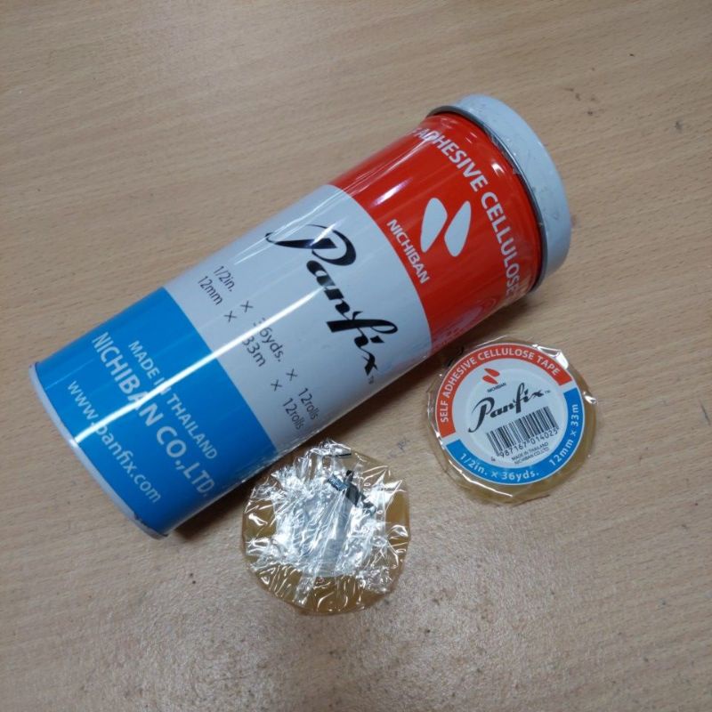 Isolasi Panfix 1/2 x 36 Yard / Cellotape 1/2 x 36 Panfix