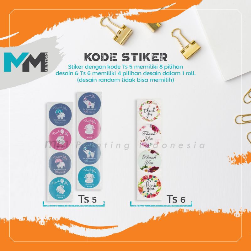 [20pcs] Stiker Thank You/Stiker terima kasih/stiker segel/Stiker segel kemasan [Part 1]-3