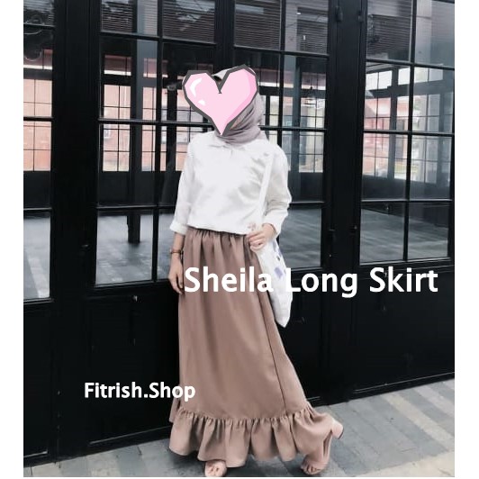 Rok Panjang Kriwil Toyobo/ Sheila Long Skirt