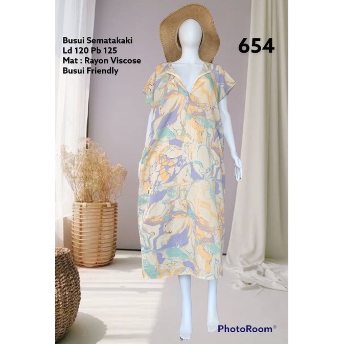 Daster HABEL semata kaki Busui