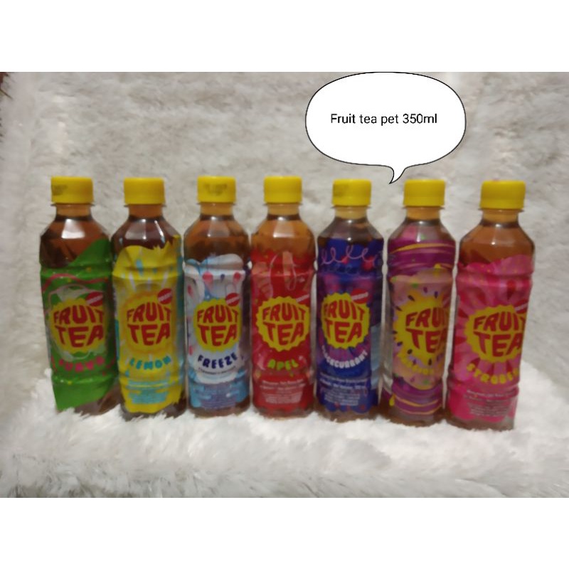 

Fruit tea pet 350ml kemasan botol