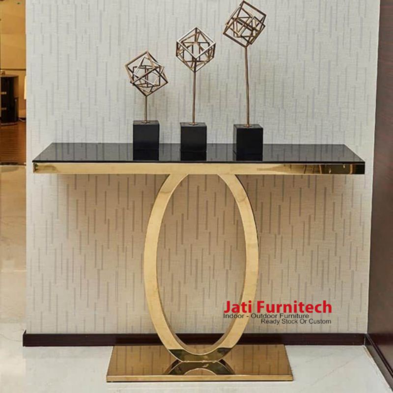 Console Table Stainless Gold // New Design
