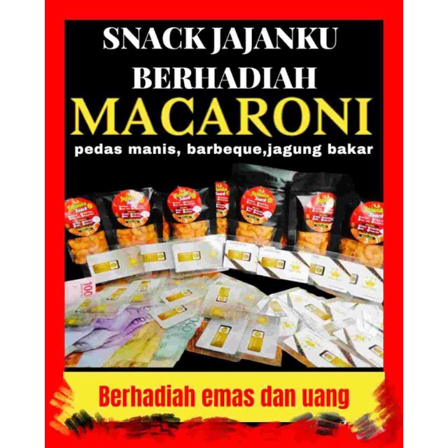 

SNACK JAJANKU MAKARONI PEDAS MANIS BERHADIAH