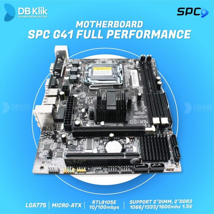 Motherboard SPC G41 Full Performace