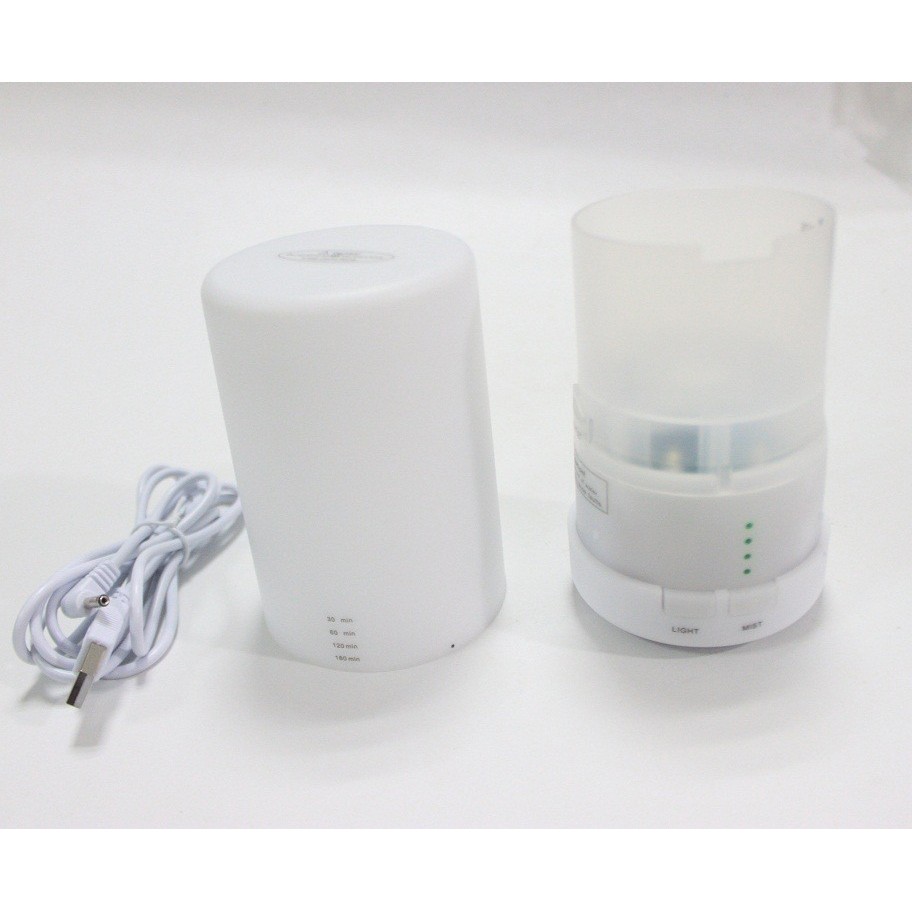 Pelembab Ruangan Humidifier Ultrasonic with RGB Lamp - White