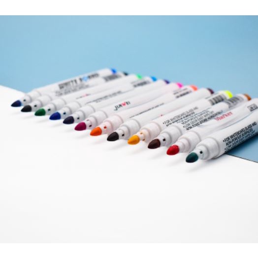 TJM VZ180 Pensil Warna Cair Rainbow Spidol Ajaib Ngapung Di Air Spidol Papan Tulis Whiteboard Marker Floating