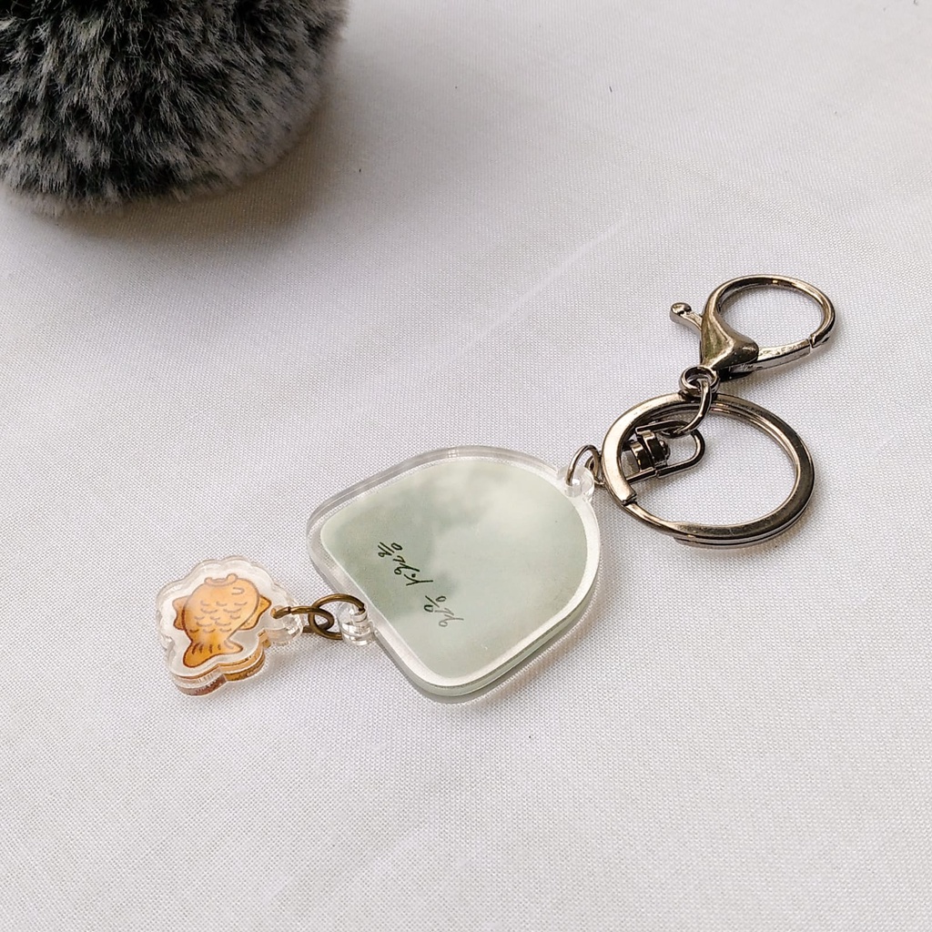 GANTUNGAN KUNCI RM BTS BUNGEOPPANG WIND CHIME