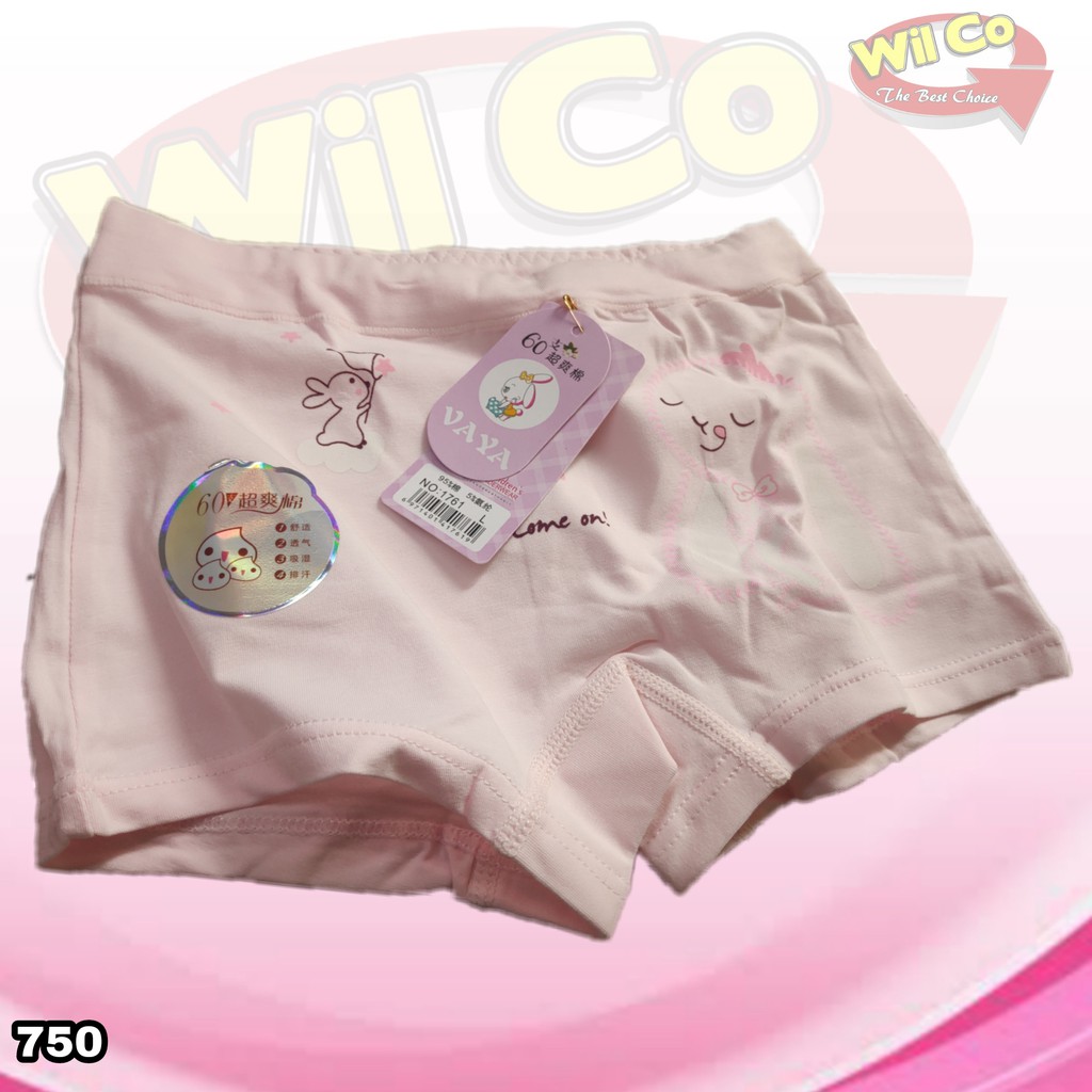 K750 - CELANA DALAM  BOXER ANAK CEWEK VAYA SIZE M - L - XL HARGA PER 1 PCS