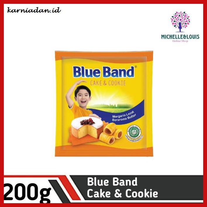 

Rettubagetnem- Blue Band Cake And Cookie 200 Gram -Asli-Slii.