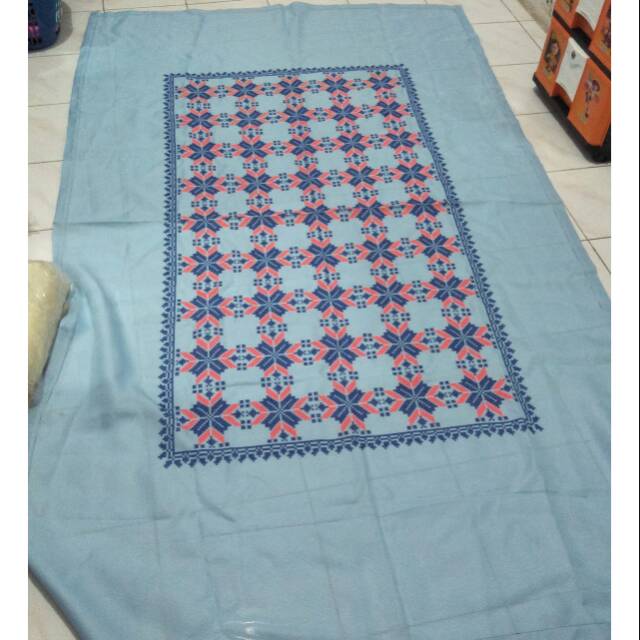 Taplak Meja Sulam Strimin Handmade