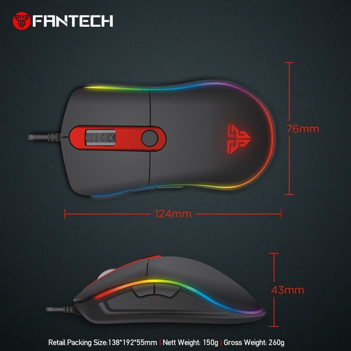 Fantech X6 Running RGB Macro &amp; Memory