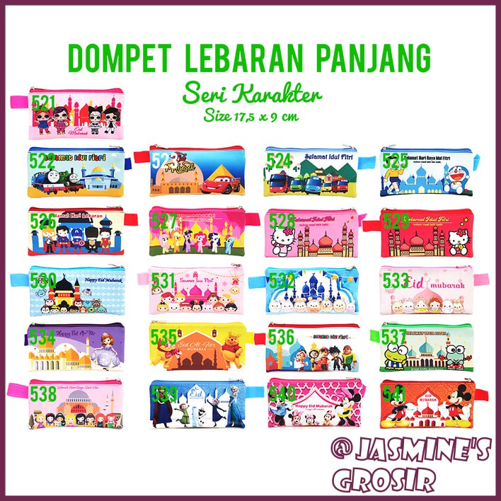 

Amplop Lebaran Panjang Aneka Karakter Dompet Pouch Lebaran Idul Fitri