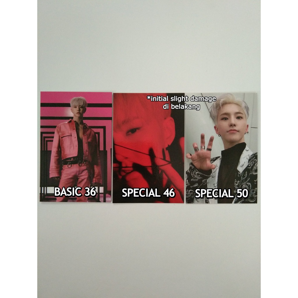 [BOOKED] Seventeen Spider Hoshi Basic Special No 36 46 50 Horanghae TC Trading Card