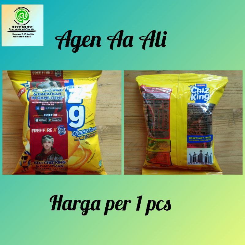 

Chiz King Chiki Keju Satuan 12gr