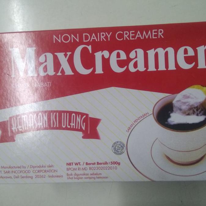 

[[BISA COD]] MAX CREAMER 500 GR STOK TERBATAS Kode 440