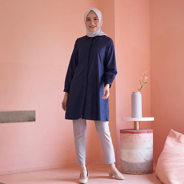 Daily Tunik Geulis Navy XL