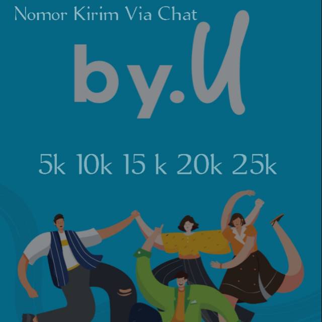 Pulsa Regular By.U (BY.U 5K -  BY.U 25K)