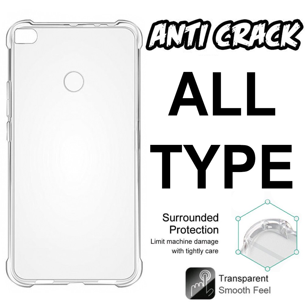 ⚠️ [ PROMO ] ⚠️ ANTI CRACK / ANTI SHOCK SOFT CASE TRANSPARAN ALL TYPE HP