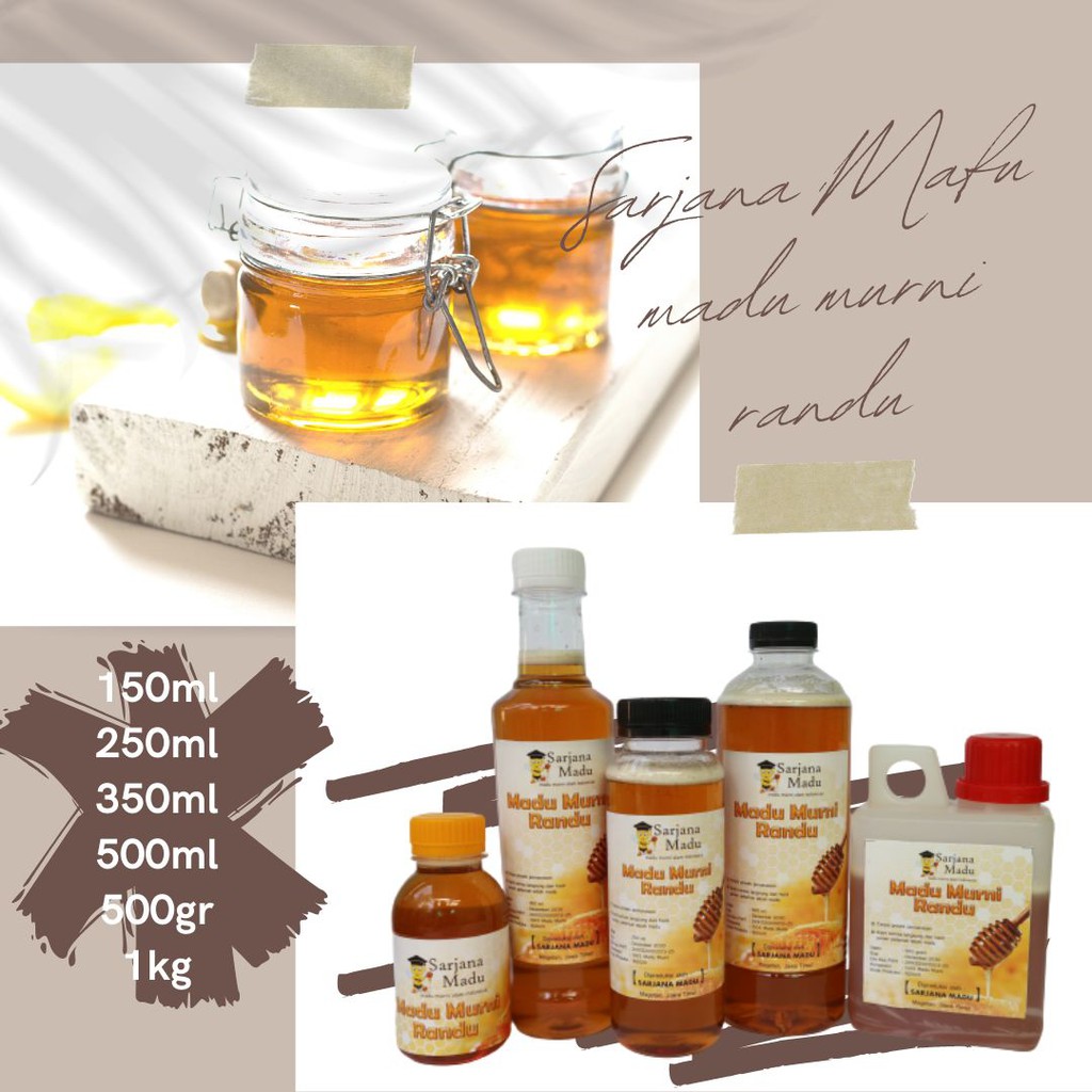 

MADU MURNI ASLI RANDU - 100% ASLI