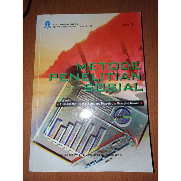 BMP Modul Metode Penelitian Sosial ISIP4216 Universitas Terbuka UT