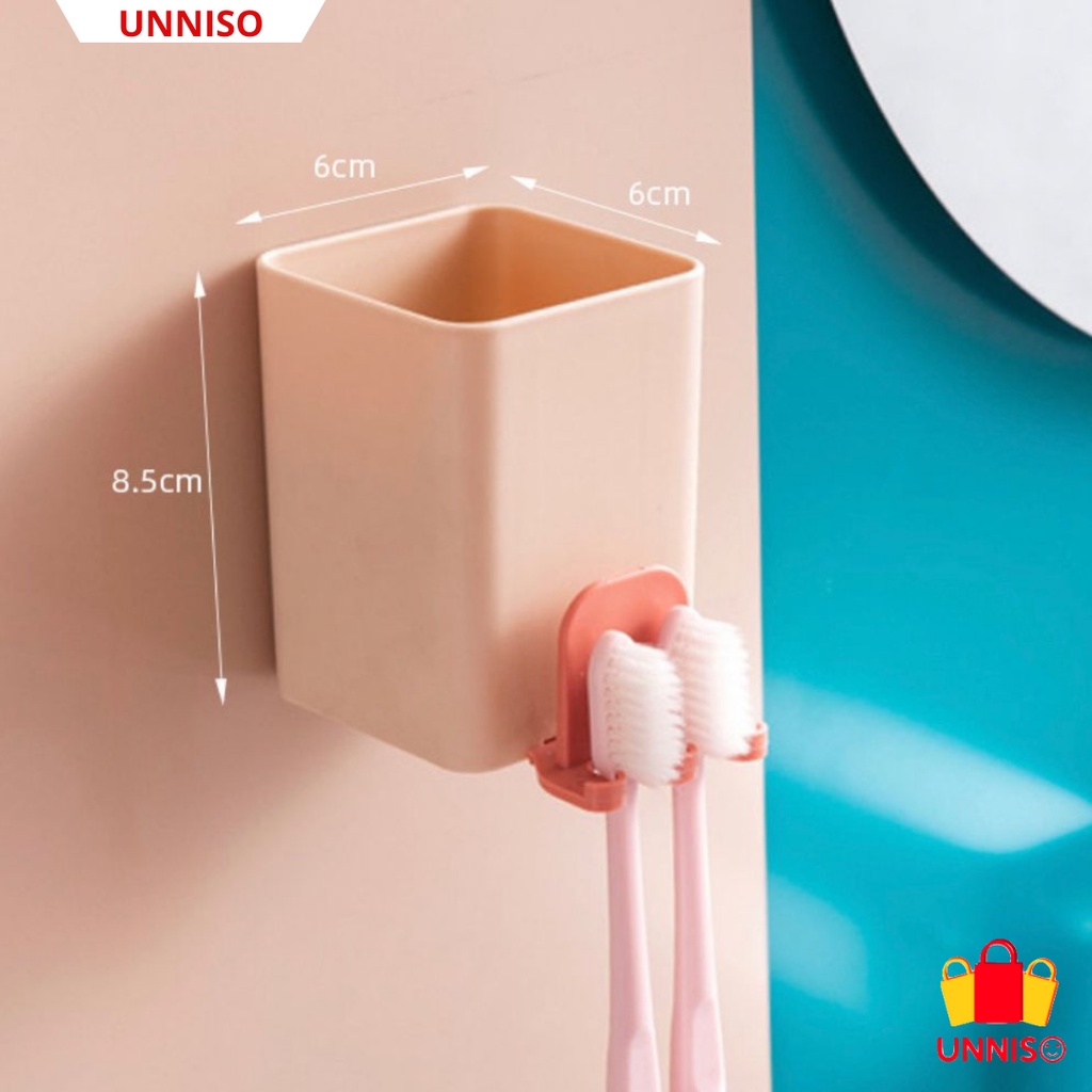 UNNISO - Tooth Brush Rack Holder Tempat Sikat Gigi TH1