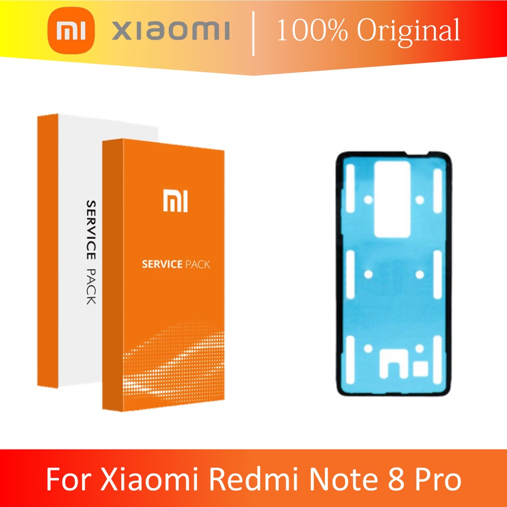 [ CHECK.ID ] LEM ADHESIVE STIKER PEREKAT BACKDOOR COVER CASING XIAOMI REDMI NOTE 8 PRO