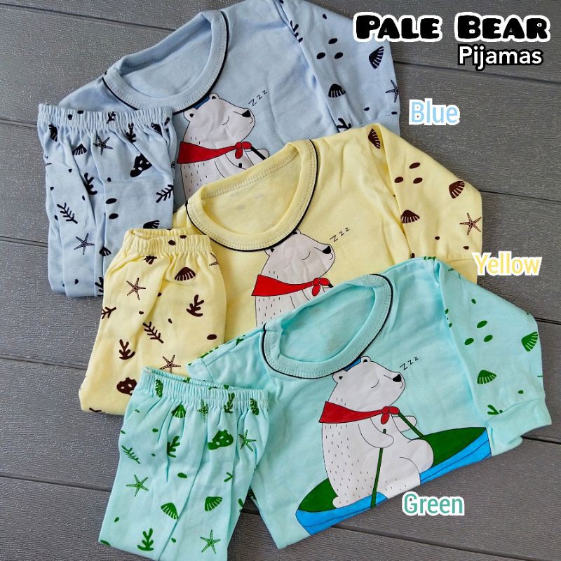 COD Setelan panjang piyama usia 0-9 bulan baby / bayi /  anak laki / boy / cowok kado murah lucu