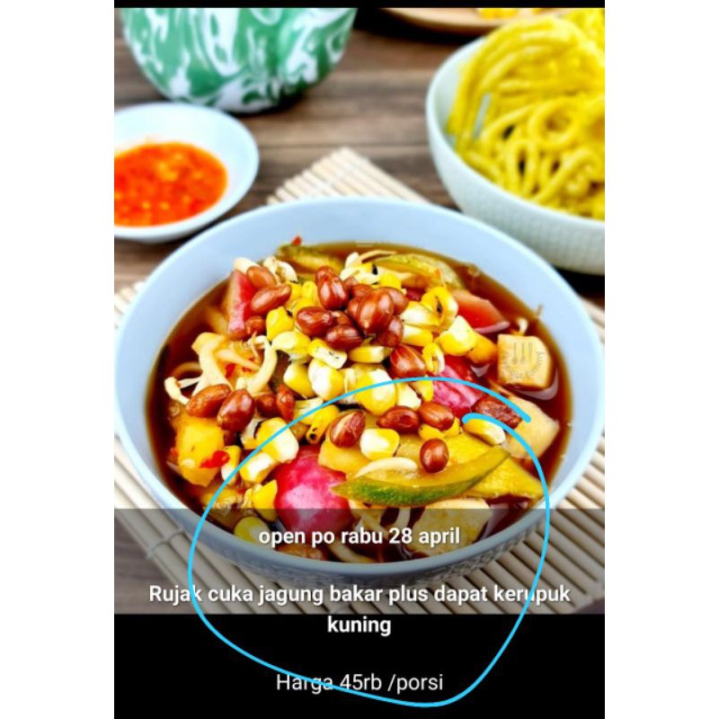 

Rujak Cuka isi 500 ml