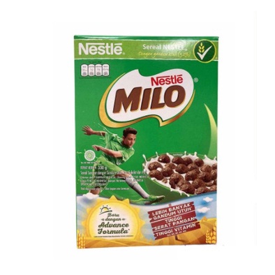 Nestle Milo Sereal Ball 330 gr cereal gandum cokelat dan malt