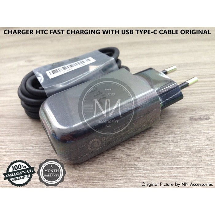 CHARGER HTC 10 FAST CHARGING 10 EVO LIFESTYLE U11 PLAY ULTRA ORIGINAL