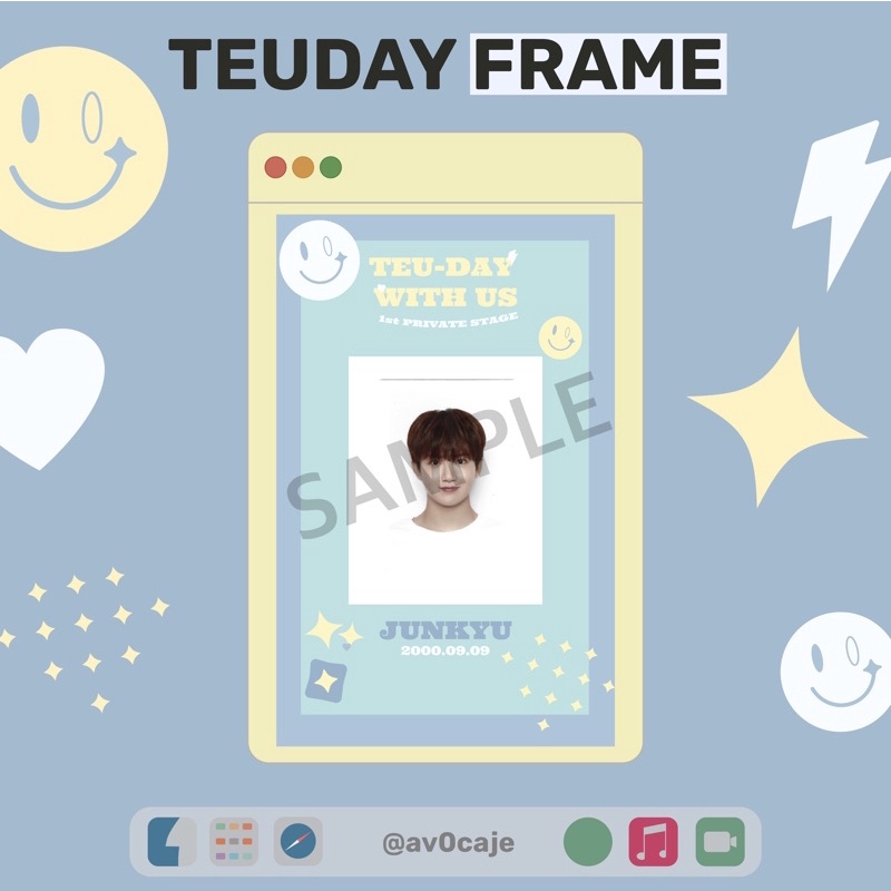 Frame ID Photo Teuday Treasure TYPE 2 (SATUAN)