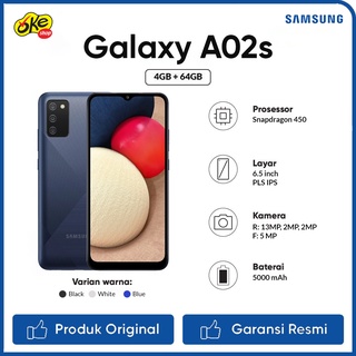 Samsung Galaxy A02s Smartphone (4GB /64GB)