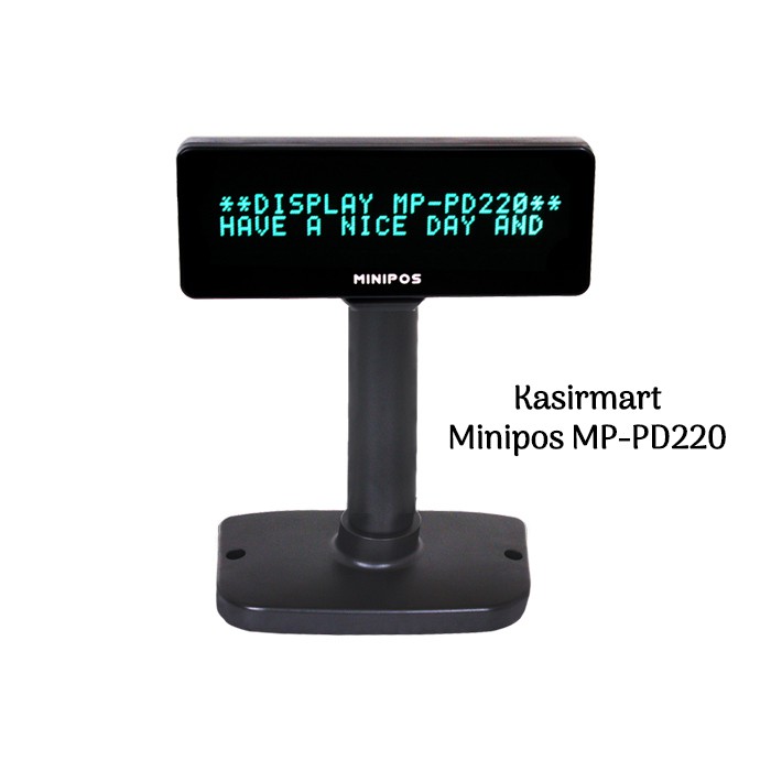 CUSTOMER DISPLAY MINIPOS PD220 | POLE DISPLAY MINIPOS MP-PD220 KASIR INDOMARET/ALFAMART/GIANT/HYPERM