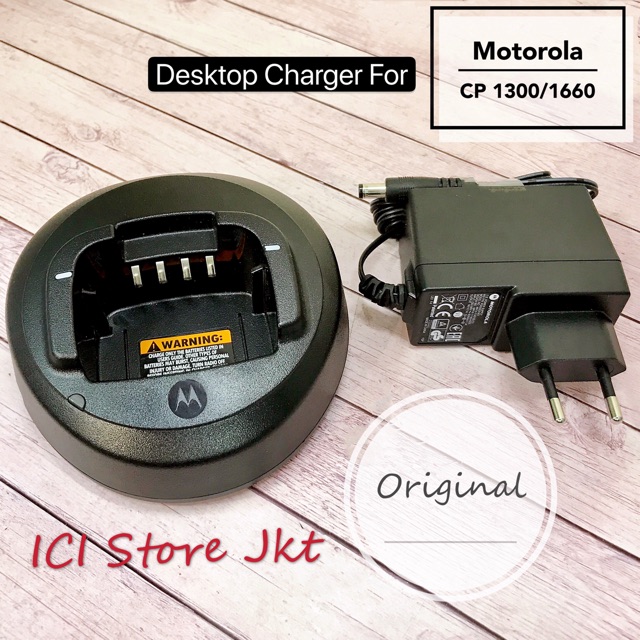 Charger Desktop HT Motorola CP 1300 / CP 1660 original