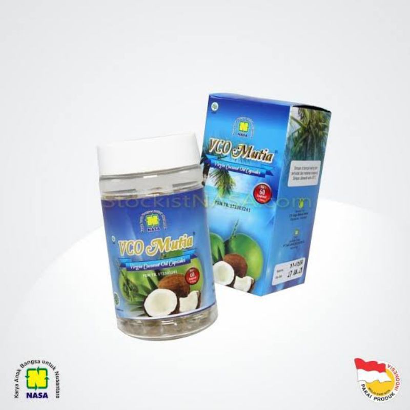 

VIRGIN COCONUT OIL CAPSULES(VCO)MUTIA~NASA