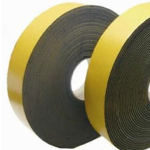 Penutup Celah Pintu - Bantalan Pelindung - Single Tape Foam Perekat Satu Sisi 10 M x 25 mm x 2 mm