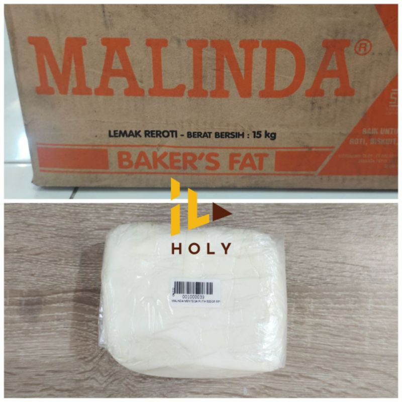 

Malinda Mentega Putih (1kg) Repack / Malinda Bakers Fat